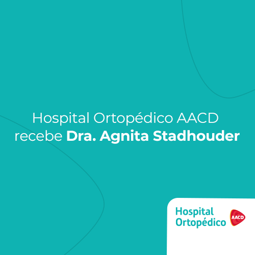 Médica da Holanda visita o Hospital Ortopédico AACD