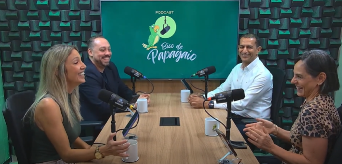 Dra. Alice Rosa Ramos e Dr. Marcelo Ares, lideranças da AACD, participam de podcast Bico de Papagaio para falar sobre a atuação e importância da Fisiatria