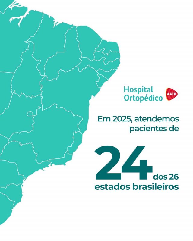 Cada paciente que atendemos recebe um cuidado especial e estamos felizes em compartilhar nossa estrutura com pessoas de todas as regiões do Brasil!

Nossos números falam por si: o atendimento especializado da nossa equipe é referência no país e transformou positivamente a vida de muitas famílias.

Atendemos pacientes de quase todos os estados, oferecendo segurança e qualidade! Nossa equipe se destaca pela escuta ativa e cuidado humanizado, sempre alinhados às melhores práticas do setor hospitalar.

💬 Agora, queremos saber de você: compartilhe como foi a sua experiência com a gente!

RT: Dra. Renata Menegazzi dos Santos (CRM/SP: 113163)