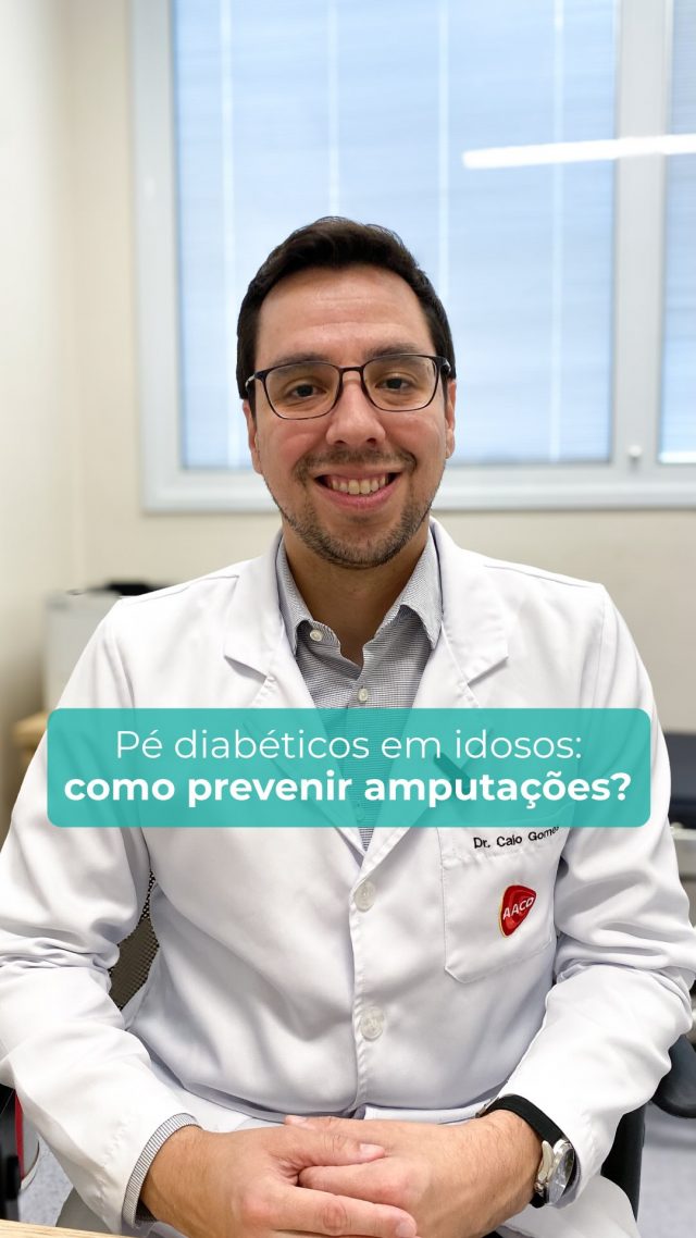 A maioria das amputações causadas pelo diabetes podem ser evitadas com práticas simples de autocuidado. 

↪️ Se você tem diabetes, confira todas as orientações para prevenir amputações com nosso especialista, o fisiatra Dr. Caio Ribeiro Azevedo Gomes! 

Cuide da sua saúde e dos seus pés!

RT: Dra. Renata Menegazzi dos Santos (CRM/SP: 113163)