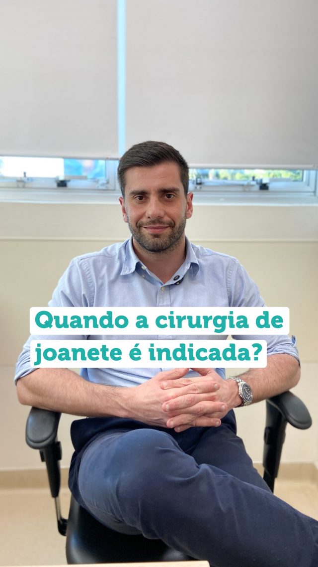 Cirurgia de joanete é complicado... Será mesmo?​ 🤔

🎤 Convidamos o @danyellaghi, especialista em pé e tornozelo, para te explicar todos os detalhes da cirurgia.​

⬇️ Ficou com alguma dúvida? Deixe a sua pergunta nos comentários!​

🏥 Se você está buscando por atendimento especializado e completo, somos o lugar certo para você.​

✅ Atendemos particular e convênios. ​
 ​
📲 Consulta com hora marcada. Agende pelo WhatsApp (11) 5576-0777 ​
​
📍 Avenida Professor Ascendino Reis, 724 – Ibirapuera, São Paulo – SP ​
​
RT: Dra. Renata Menegazzi dos Santos (CRM/SP: 113163)​