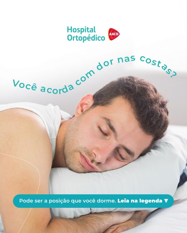 😴💤 A posição em que você dorme pode afetar muito mais do que a qualidade do seu sono. 

😥 Se você já sente dor nas costas, dormir de barriga para baixo pode agravar o incômodo.​

✍🏽 Anota aí as dicas dos nossos especialistas:​

1️⃣ Alinhamento da coluna: Durma de lado com a cabeça alinhada ao restante da coluna​

2️⃣ Altura do travesseiro: Escolha um modelo que não seja nem muito alto e nem muito baixo​

3️⃣ Suporte extra: Coloque um travesseiro entre os joelhos para aliviar a pressão na lombar​

🏥 Procura atendimento especializado em coluna? Conte com a experiência da nossa equipe!​

✅ Atendemos particular e convênios. ​
 ​
📲 Consulta com hora marcada. Agende pelo WhatsApp (11) 5576-0777 ​

📍 Avenida Professor Ascendino Reis, 724 – Ibirapuera, São Paulo – SP
 ​
RT: Dra. Renata Menegazzi dos Santos (CRM/SP: 113163) ​